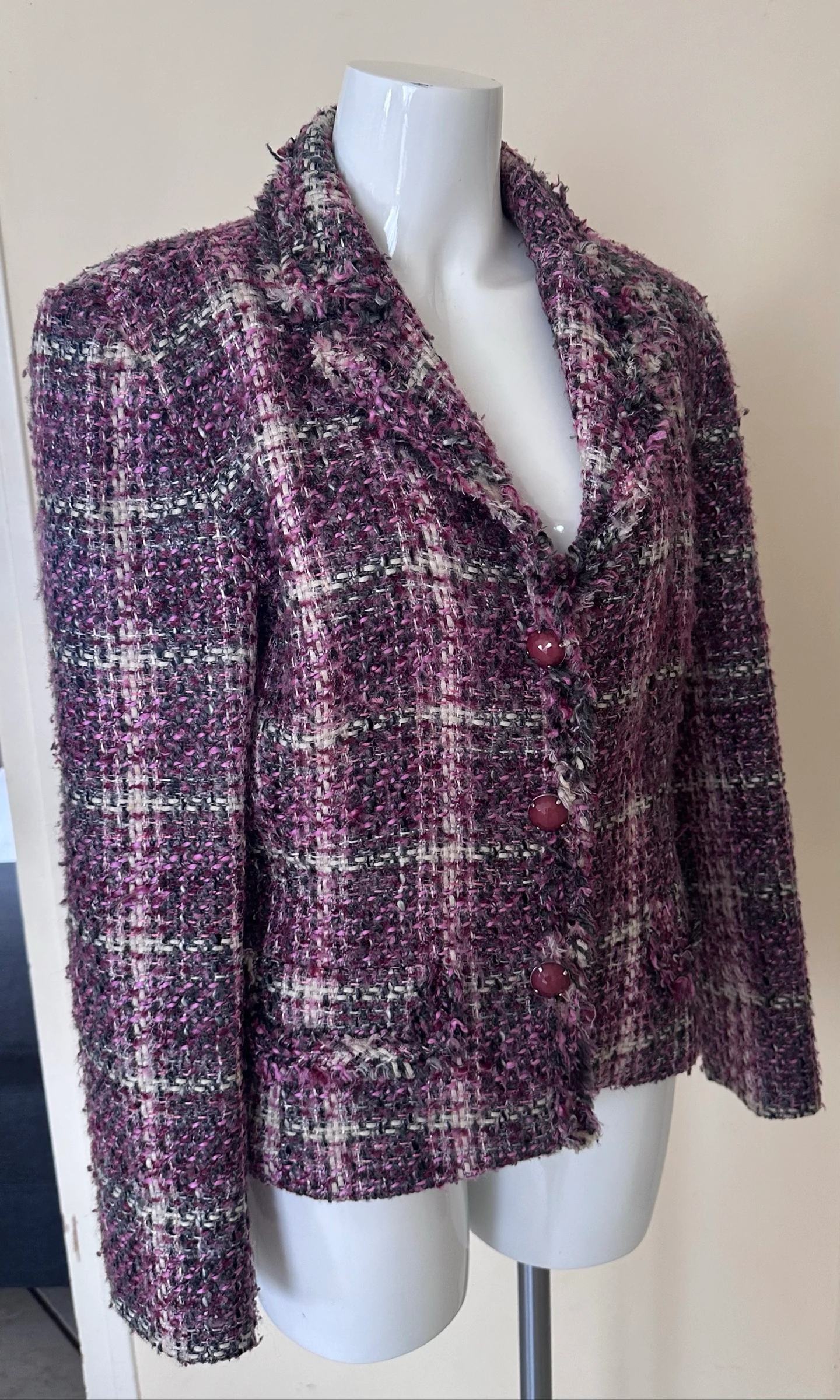 Chaqueta Blazer de alta gama Un Jour Ailleurs Paris – Talla 40 – Excelente estado – photo 6
